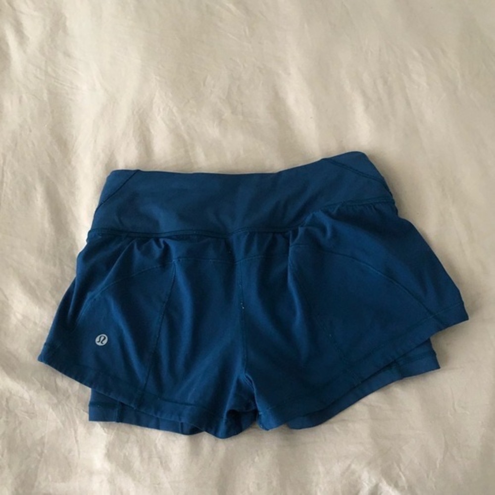 Lulu lemon shorts 4 inch inseam with built in shorts